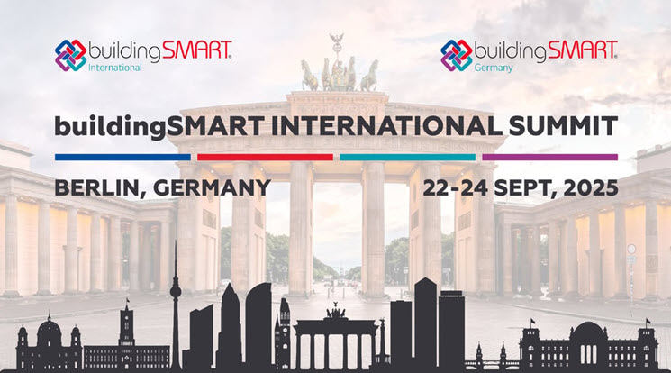 buildingSMART Summit, hösten 2025 i Berlin, Tyskland